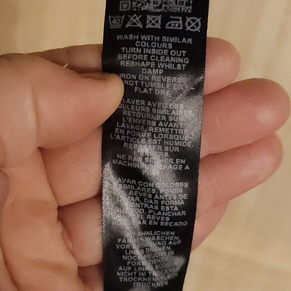 Asos Design Brown Knit Strapless Stretchy Dress 10 - Picture 6 of 7